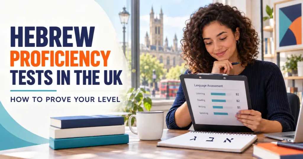 Hebrew Proficiency Tests in the UK: How to Prove Your Level for UK-based students