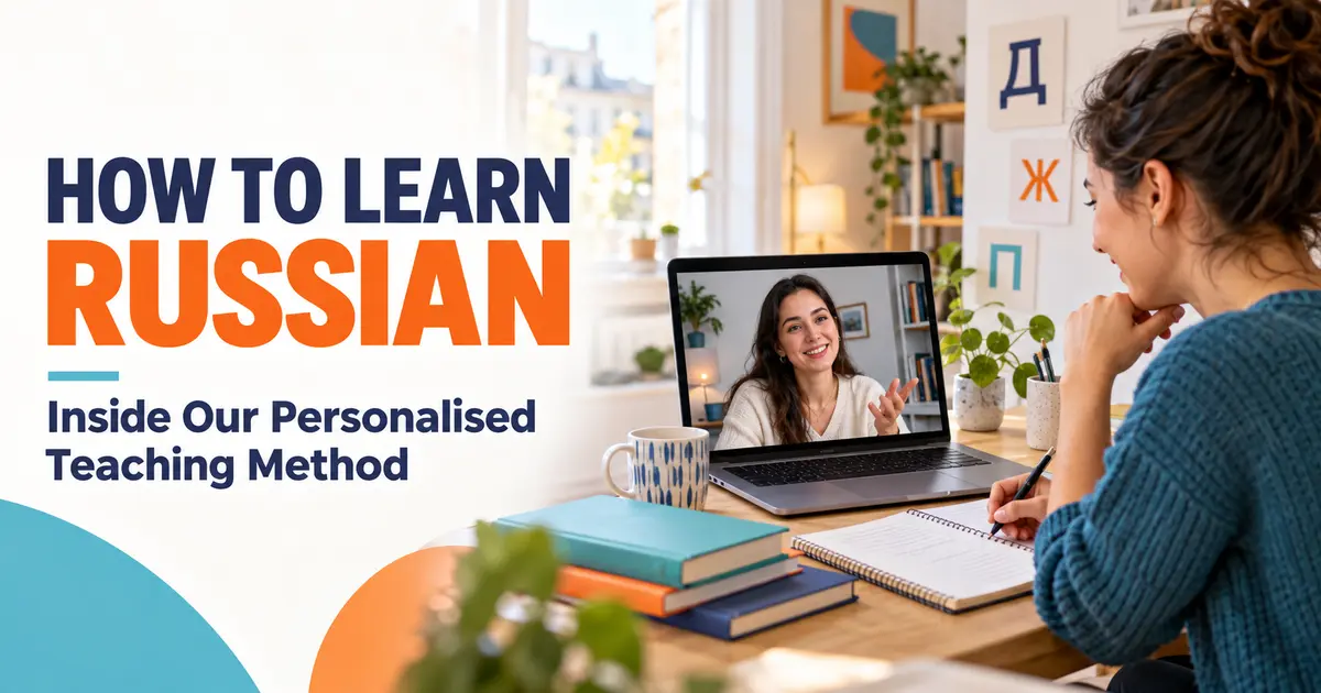 How to Learn Russian: Inside Our Personalised Teaching Method with private online tuition
